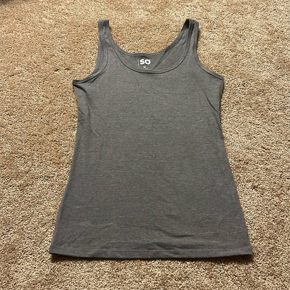 SO Gray Tank Top